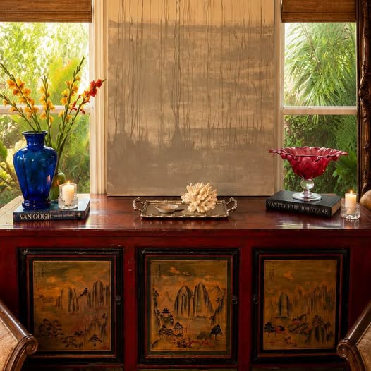 Large Minimalist Abstract Painting, gallery view