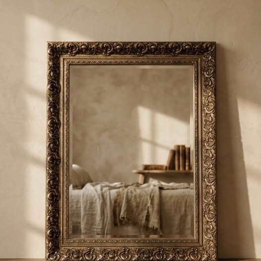 Gold Wall Mirror, gallery view
