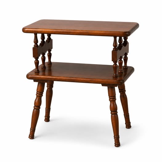 Two-Tier Parlor Side Table, gallery view